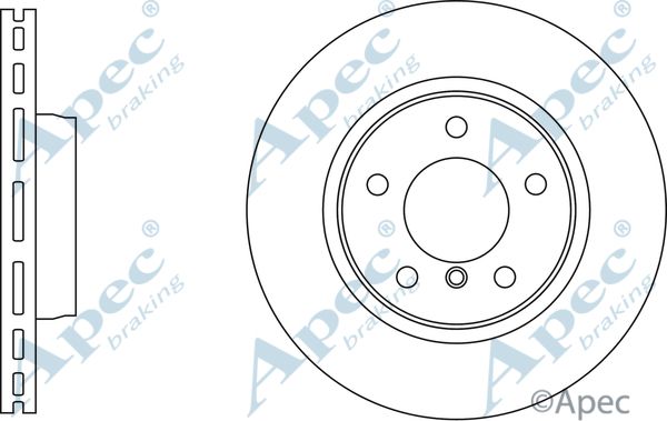 APEC BRAKING Bremžu diski DSK3100